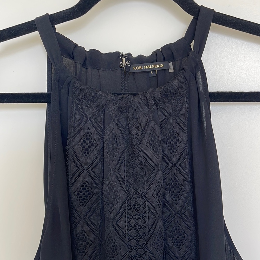 Kobi Halperin Silk Blank Tank